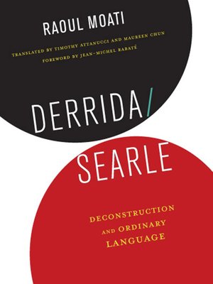 cover image of Derrida/Searle